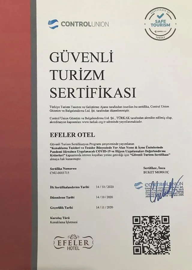 Efeler Hotel Aydın